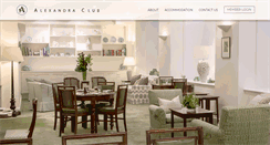 Desktop Screenshot of alexandraclub.com.au